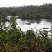 Le Kongo River sillonne le bush